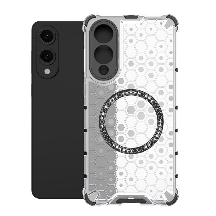 Honeycomb Magnetic Ring Shockproof Phone Case