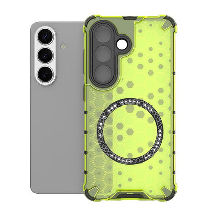 Honeycomb Magnetic Ring Shockproof Phone Case