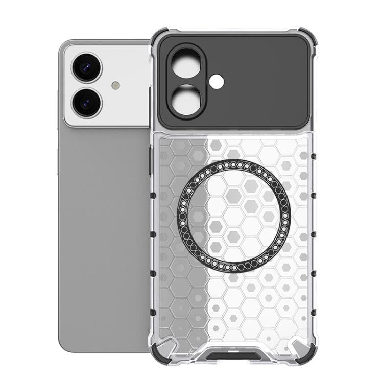 Honeycomb Magnetic Ring Shockproof Phone Case