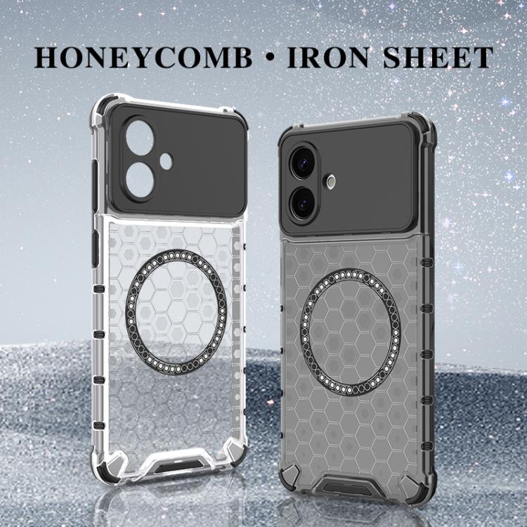 Honeycomb Magnetic Ring Shockproof Phone Case
