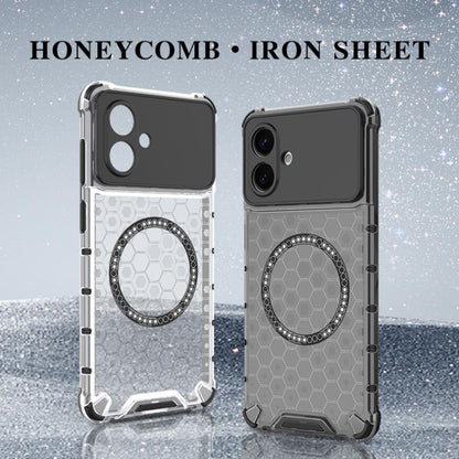 Honeycomb Magnetic Ring Shockproof Phone Case