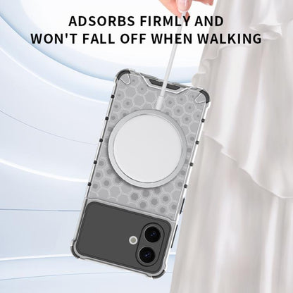 Honeycomb Magnetic Ring Shockproof Phone Case