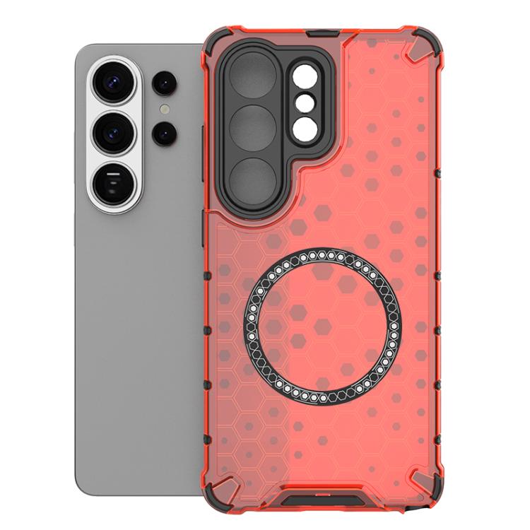 Honeycomb Magnetic Ring Shockproof Phone Case