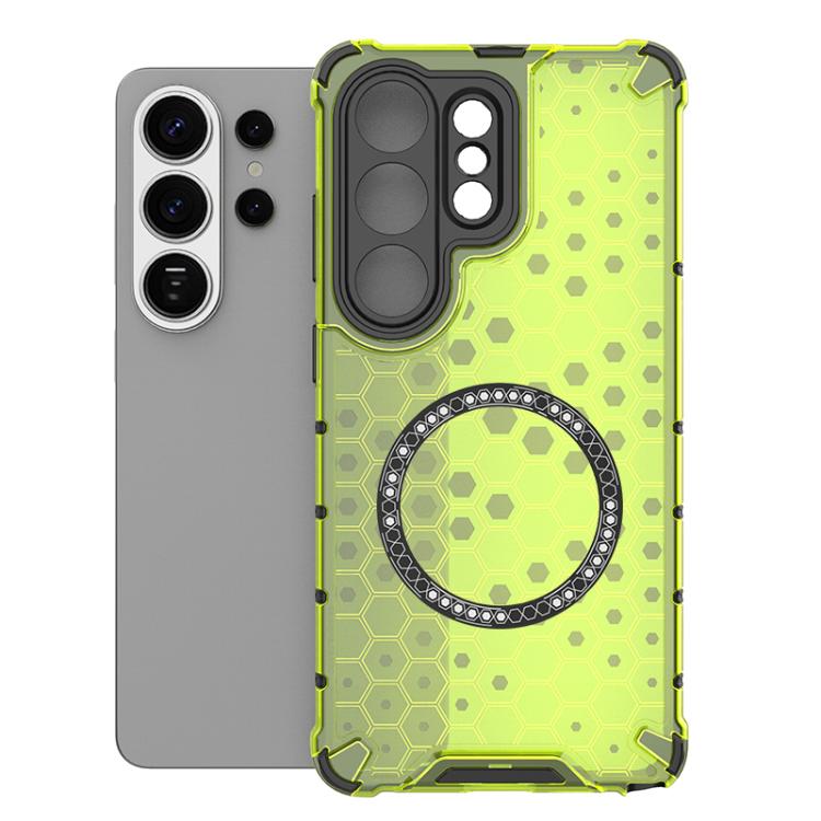Honeycomb Magnetic Ring Shockproof Phone Case