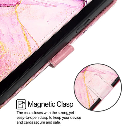 PT003 Marble Pattern Flip Leather Phone Case