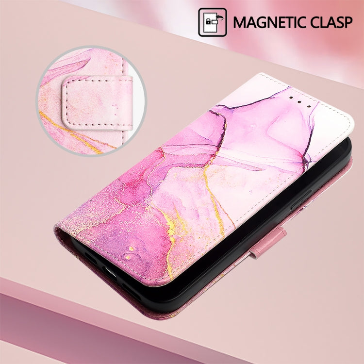 PT003 Marble Pattern Flip Leather Phone Case