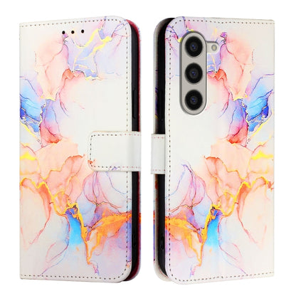 PT003 Marble Pattern Flip Leather Phone Case