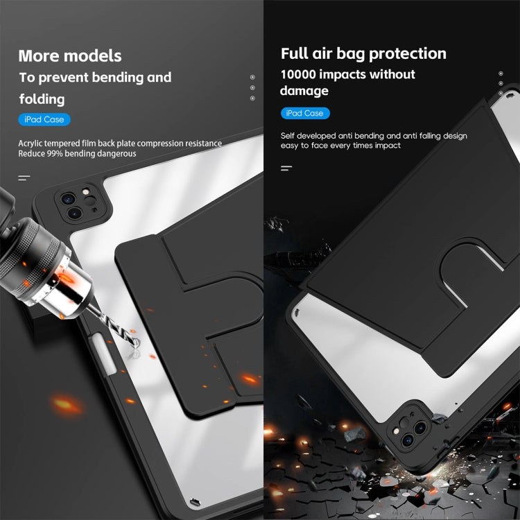 Mutural Jianshang Series Smart Leather Tablet Case, For iPad Air 11 2026 / 2025 / 2024