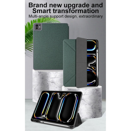 Mutural Multi-fold Smart Leather Tablet Case, For iPad Air 11 2026 / 2025 / 2024
