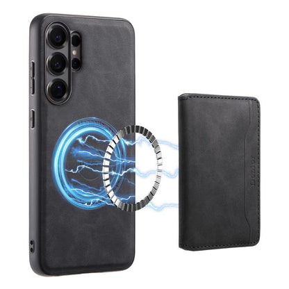 Denior D13 Retro Texture Leather MagSafe Card Bag Phone Case, For Samsung Galaxy S26 Ultra 5G, For Samsung Galaxy S24 Ultra 5G, For Samsung Galaxy S24+ 5G, For Samsung Galaxy S24 5G, For Samsung Galaxy S23 FE 5G, For Samsung Galaxy S23 Ultra 5G        ...