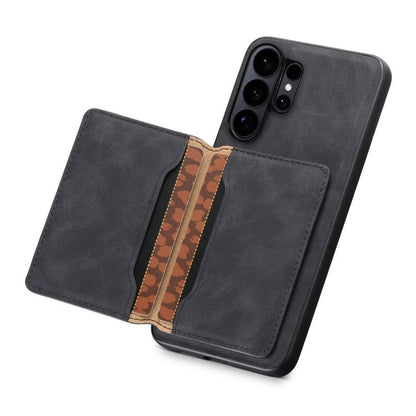 Denior D13 Retro Texture Leather MagSafe Card Bag Phone Case, For Samsung Galaxy S26 Ultra 5G, For Samsung Galaxy S24 Ultra 5G, For Samsung Galaxy S24+ 5G, For Samsung Galaxy S24 5G, For Samsung Galaxy S23 FE 5G, For Samsung Galaxy S23 Ultra 5G        ...