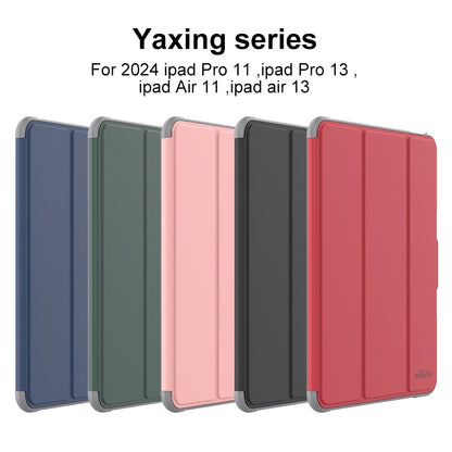 Mutural PC Hybrid TPU Leather Smart Tablet Case, For iPad Air 13 2026 / 2025 / 2024, For iPad Air 11 2026 / 2025 / 2024, For iPad Pro 13 2025 / 2024, For iPad Pro 11 2025 / 2024