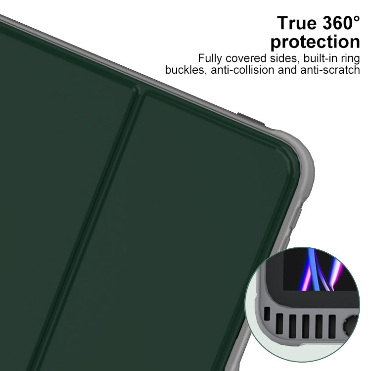 Mutural PC Hybrid TPU Leather Smart Tablet Case, For iPad Air 13 2026 / 2025 / 2024, For iPad Air 11 2026 / 2025 / 2024, For iPad Pro 13 2025 / 2024, For iPad Pro 11 2025 / 2024