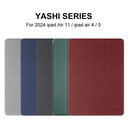 Mutural YASHI Series Tablet Leather Smart Case, For iPad Air 11 2026 / 2025 / 2024