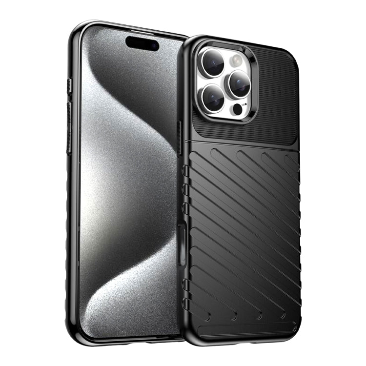 Thunderbolt Shockproof Soft TPU Phone Case, For iPhone 17e / 16e, For iPhone 17 Pro Max, For iPhone 17 Pro, For iPhone 17, For iPhone Air, For iPhone 16 Pro Max, For iPhone 16 Pro, For iPhone 16 Plus, For iPhone 16