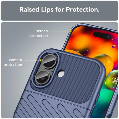 Thunderbolt Shockproof Soft TPU Phone Case, For iPhone 18, For iPhone 18 Pro, For iPhone 18 Pro Max, For iPhone 17e / 16e, For iPhone 17 Pro Max, For iPhone 17 Pro, For iPhone 17, For iPhone Air, For iPhone 16 Pro Max, For iPhone 16 Pro                ...