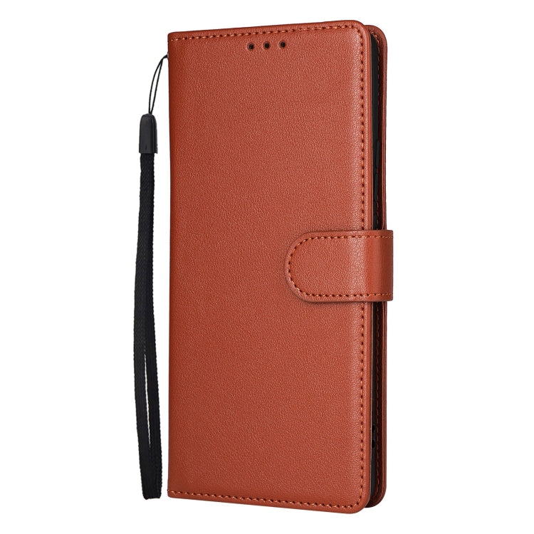 Multifunctional Horizontal Flip Leather Phone Case with Three Card Slot