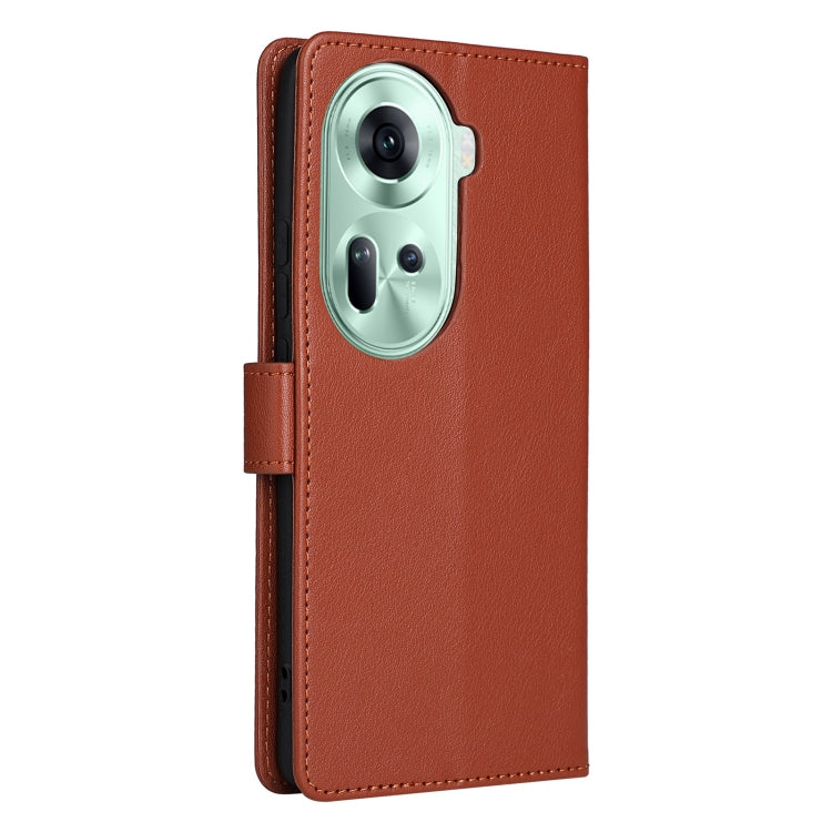3-Card Slots Multifunctional Leather Phone Case, For OPPO Reno11 5G Global, For OPPO Reno11 Pro 5G Global, For OPPO Find X8 Pro, For OPPO Reno9 /9 Pro 5G