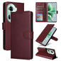 3-Card Slots Multifunctional Leather Phone Case, For OPPO Reno12 5G Global, For OPPO A3 Pro 5G Global, For OPPO Reno11 5G Global, For OPPO Reno11 Pro 5G Global