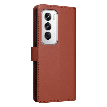 3-Card Slots Multifunctional Leather Phone Case, For OPPO Reno12 5G Global, For OPPO A3 Pro 5G Global, For OPPO Reno11 5G Global, For OPPO Reno11 Pro 5G Global