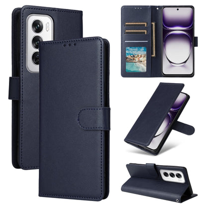 3-Card Slots Multifunctional Leather Phone Case, For OPPO Reno12 F 4G / 5G, For OPPO Reno12 Pro 5G Global, For OPPO Reno12 5G Global, For OPPO A3 Pro 5G Global