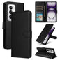 3-Card Slots Multifunctional Leather Phone Case, For OPPO Reno12 F 4G / 5G, For OPPO Reno12 Pro 5G Global, For OPPO Reno12 5G Global, For OPPO A3 Pro 5G Global