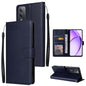 3-Card Slots Multifunctional Leather Phone Case, For OPPO Reno12 5G Global, For OPPO A3 Pro 5G Global, For OPPO Reno11 5G Global, For OPPO Reno11 Pro 5G Global