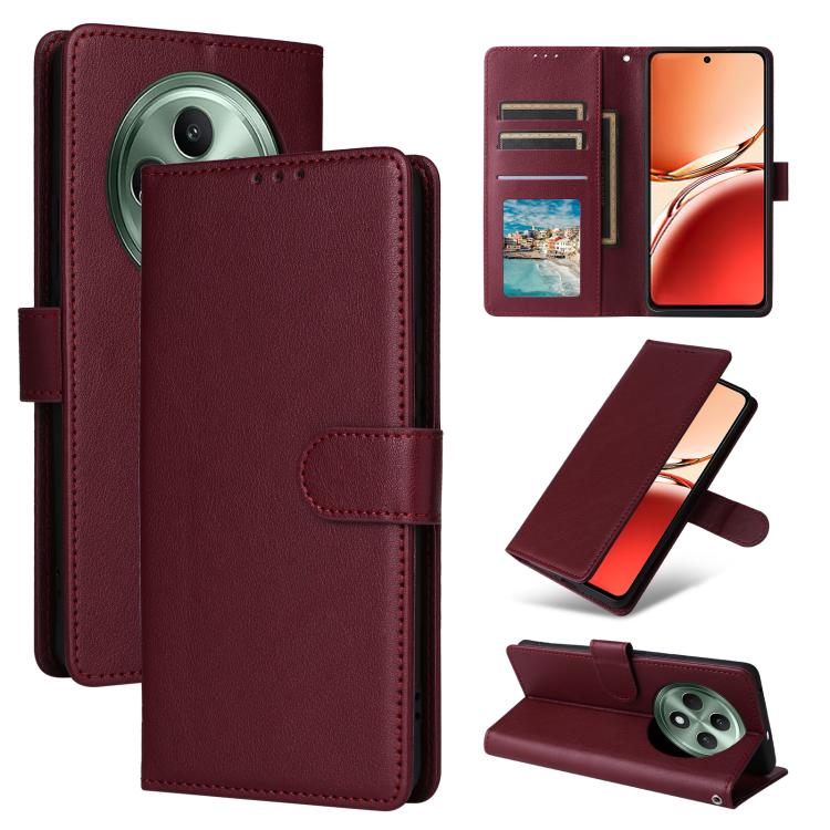 3-Card Slots Multifunctional Leather Phone Case, For OPPO Find X8, For OPPO A3 4G / 5G Global, For OPPO Reno12 F 4G / 5G, For OPPO Reno12 Pro 5G Global