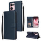 3-Card Slots Multifunctional Leather Phone Case, For OPPO Reno14 Pro 5G Global, For OPPO Reno14 5G Global, For OPPO A5 Pro 4G / 5G Global, For OPPO Reno13 Pro 5G Global