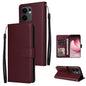 3-Card Slots Multifunctional Leather Phone Case, For OPPO A5 Pro 4G / 5G Global, For OPPO Reno13 Pro 5G Global, For OPPO Reno13 5G Global, For OPPO Reno13 F 4G / 5G