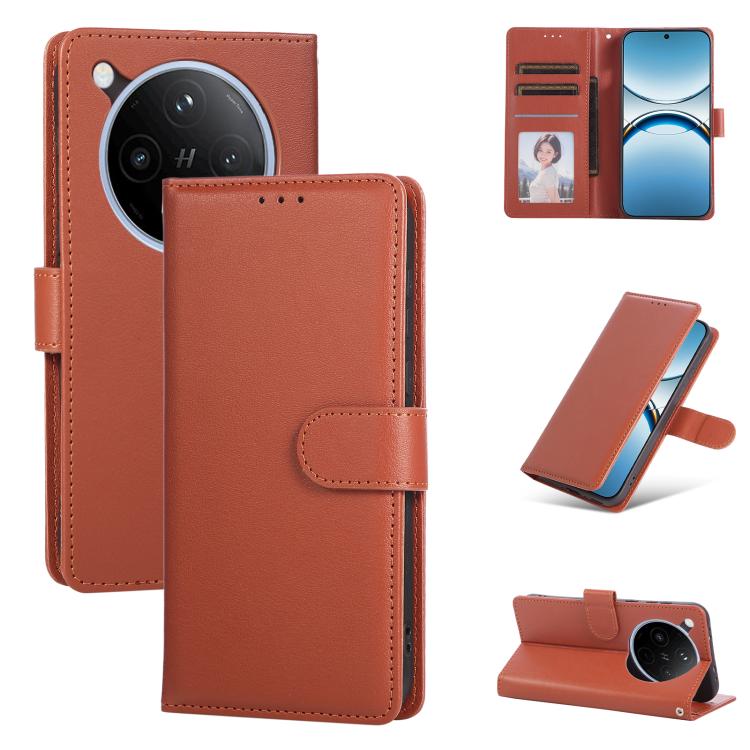 3-Card Slots Multifunctional Leather Phone Case, For OPPO Find X8, For OPPO A3 4G / 5G Global, For OPPO Reno12 F 4G / 5G, For OPPO Reno12 Pro 5G Global