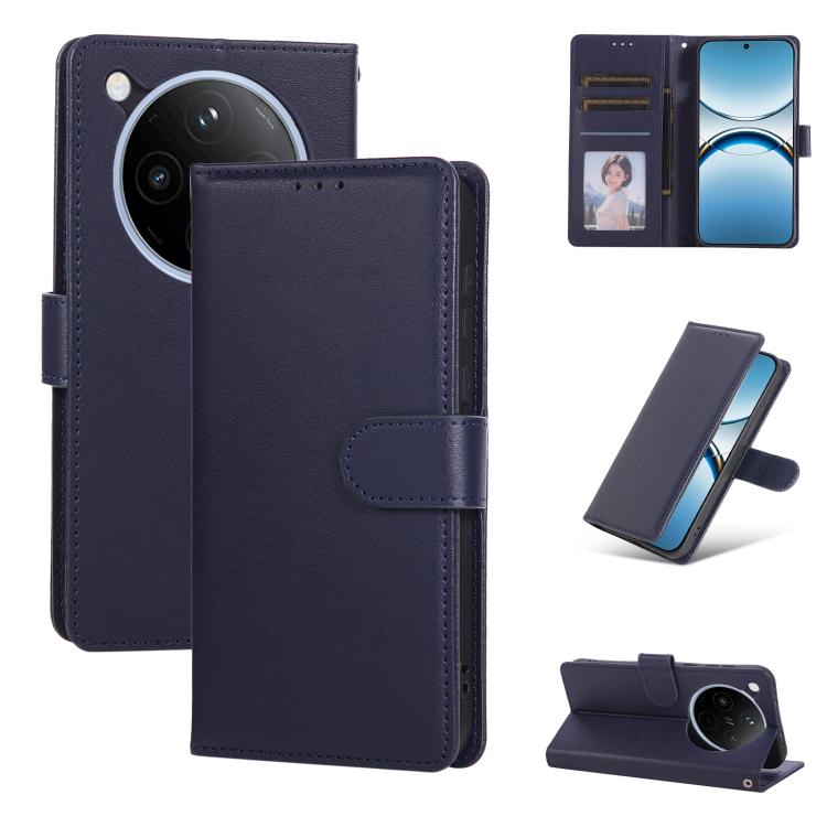 3-Card Slots Multifunctional Leather Phone Case, For OPPO Reno11 5G Global, For OPPO Reno11 Pro 5G Global, For OPPO Find X8 Pro, For OPPO Reno9 /9 Pro 5G