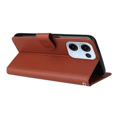 3-Card Slots Multifunctional Leather Phone Case, For OPPO Reno13 5G Global, For OPPO Reno13 F 4G / 5G, For OPPO Find X8, For OPPO A3 4G / 5G Global