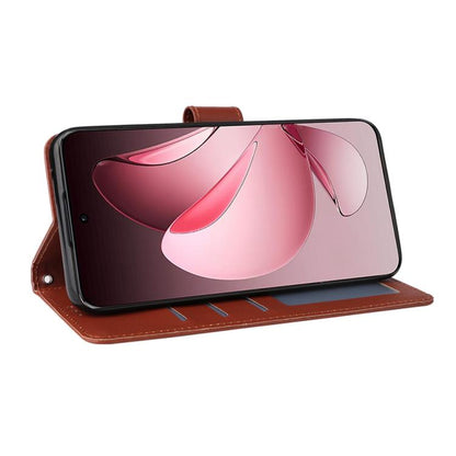 3-Card Slots Multifunctional Leather Phone Case, For OPPO Reno13 5G Global, For OPPO Reno13 F 4G / 5G, For OPPO Find X8, For OPPO A3 4G / 5G Global
