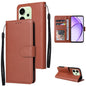 3-Card Slots Multifunctional Leather Phone Case, For OPPO Reno14 F 5G, For OPPO A5 4G / 5G Global, For OPPO Reno14 Pro 5G Global, For OPPO Reno14 5G Global