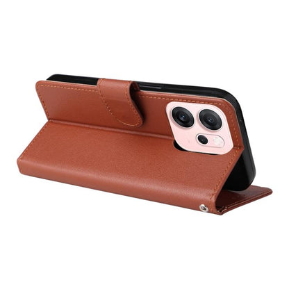 3-Card Slots Multifunctional Leather Phone Case, For OPPO Reno14 F 5G, For OPPO A5 4G / 5G Global, For OPPO Reno14 Pro 5G Global, For OPPO Reno14 5G Global