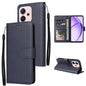 3-Card Slots Multifunctional Leather Phone Case, For OPPO Reno14 F 5G, For OPPO A5 4G / 5G Global, For OPPO Reno14 Pro 5G Global, For OPPO Reno14 5G Global