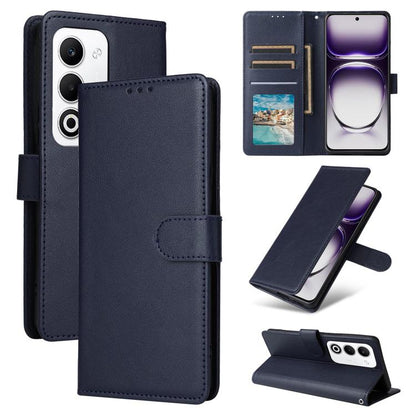 3-Card Slots Multifunctional Leather Phone Case, For OPPO Reno14 F 5G, For OPPO A5 4G / 5G Global, For OPPO Reno14 Pro 5G Global, For OPPO Reno14 5G Global