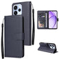 3-Card Slots Multifunctional Leather Phone Case, For OPPO Reno15 5G Global, For OPPO A6 Pro 4G / 5G Global / F31, For OPPO Reno14 F 5G, For OPPO A5 4G / 5G Global