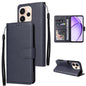 3-Card Slots Multifunctional Leather Phone Case, For OPPO A6x / A6 4G / 5G Global, For OPPO Reno15 F 5G Global, For OPPO Reno15 Pro Max 5G Global, For OPPO Reno15 Pro 5G Global
