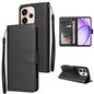 3-Card Slots Multifunctional Leather Phone Case, For OPPO A6x / A6 4G / 5G Global, For OPPO Reno15 F 5G Global, For OPPO Reno15 Pro Max 5G Global, For OPPO Reno15 Pro 5G Global
