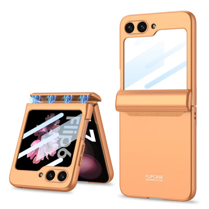 GKK Integrated Magnetic Full Coverage Folding Phone Case, For Samsung Galaxy Z Flip6 / Flip7 FE
