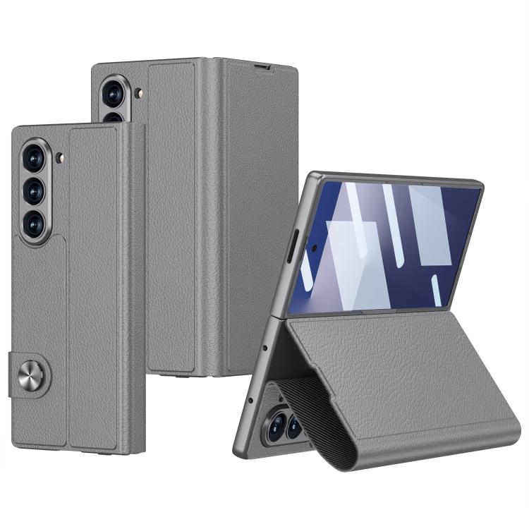 GKK Integrated Flip Leather Phone Case, For Galaxy Z Fold8 Ultra 5G, For Samsung Galaxy Z Fold7 5G, For Samsung Galaxy Z Fold6