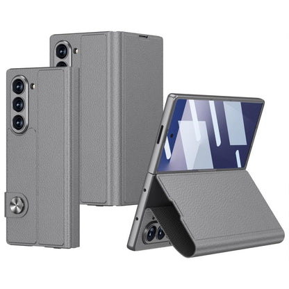 GKK Integrated Flip Leather Phone Case, For Galaxy Z Fold8 Ultra 5G, For Samsung Galaxy Z Fold7 5G, For Samsung Galaxy Z Fold6