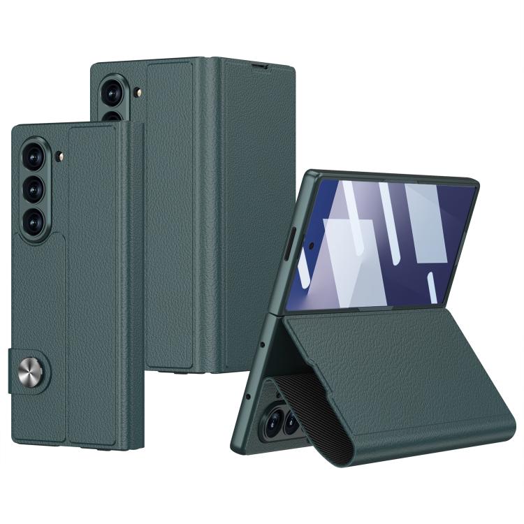 GKK Integrated Flip Leather Phone Case, For Galaxy Z Fold8 Ultra 5G, For Samsung Galaxy Z Fold7 5G, For Samsung Galaxy Z Fold6