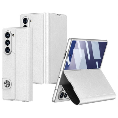 GKK Integrated Flip Leather Phone Case, For Galaxy Z Fold8 Ultra 5G, For Samsung Galaxy Z Fold7 5G, For Samsung Galaxy Z Fold6