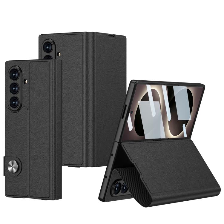 GKK Integrated Flip Leather Phone Case, For Galaxy Z Fold8 Ultra 5G, For Samsung Galaxy Z Fold7 5G, For Samsung Galaxy Z Fold6