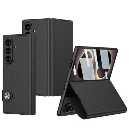 GKK Integrated Flip Leather Phone Case, For Galaxy Z Fold8 Ultra 5G, For Samsung Galaxy Z Fold7 5G, For Samsung Galaxy Z Fold6