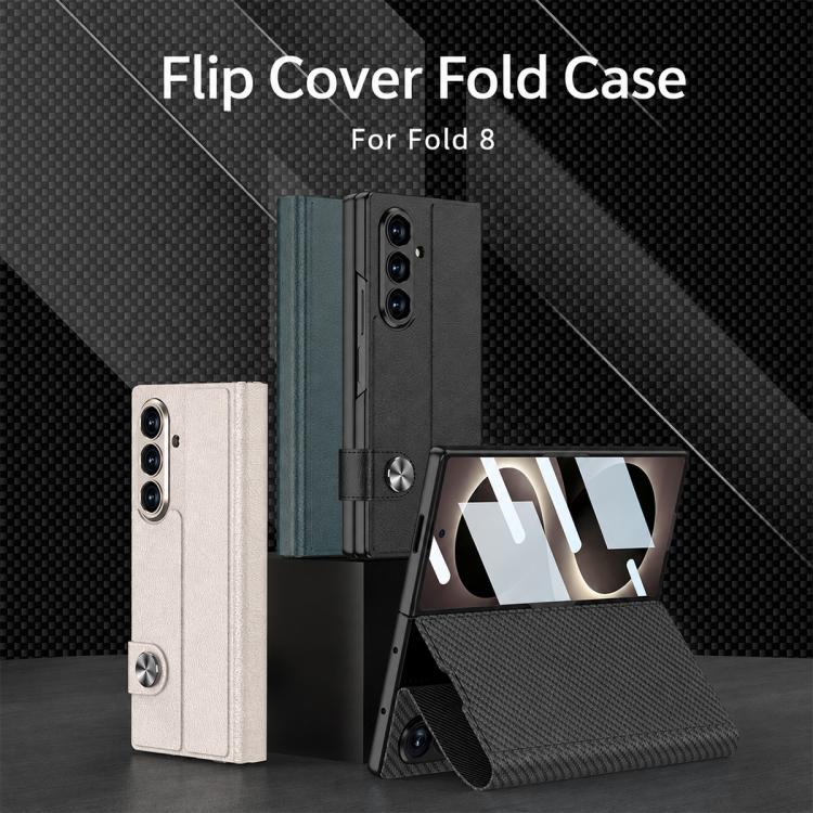 GKK Integrated Flip Leather Phone Case, For Galaxy Z Fold8 Ultra 5G, For Samsung Galaxy Z Fold7 5G, For Samsung Galaxy Z Fold6