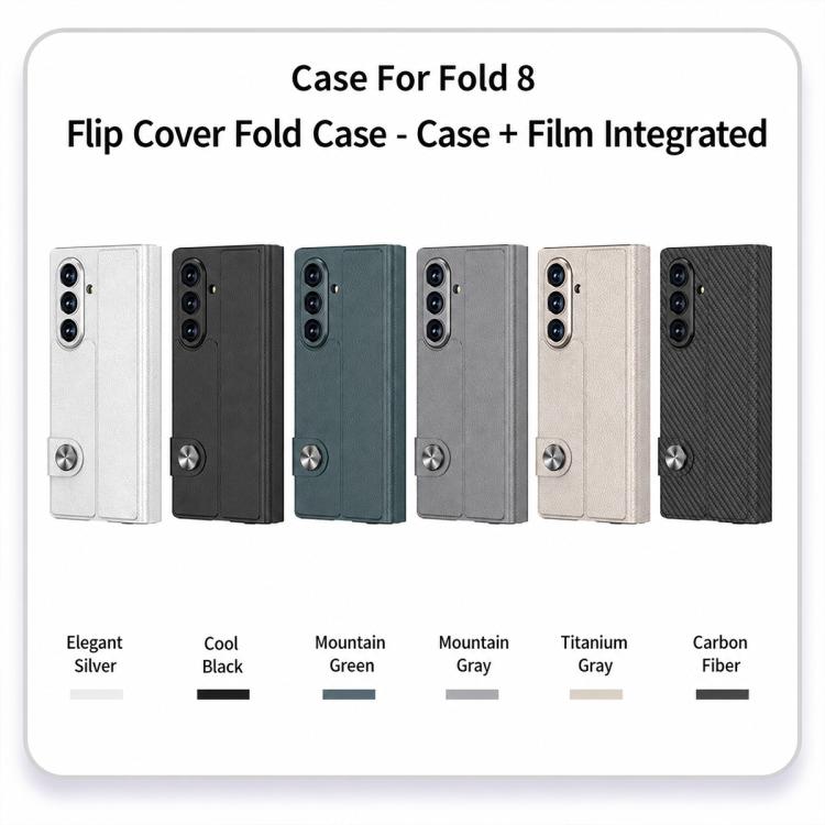 GKK Integrated Flip Leather Phone Case, For Galaxy Z Fold8 Ultra 5G, For Samsung Galaxy Z Fold7 5G, For Samsung Galaxy Z Fold6
